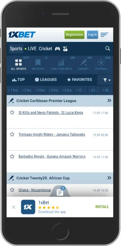 Best Apps in Mauritania- 1xBet