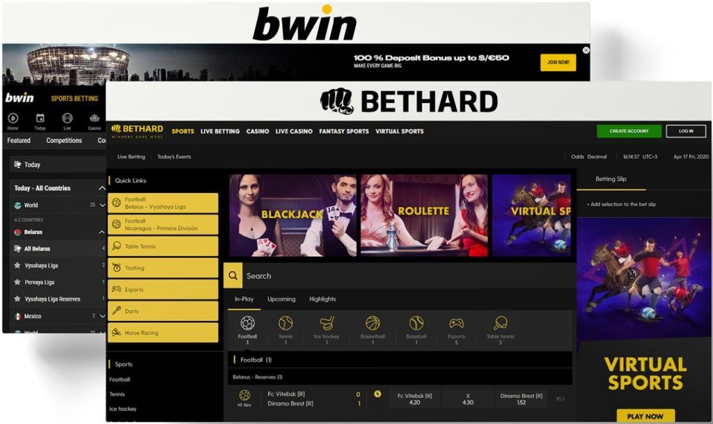 bethard vs bwin interface