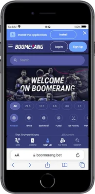 Boomerang Bet main app