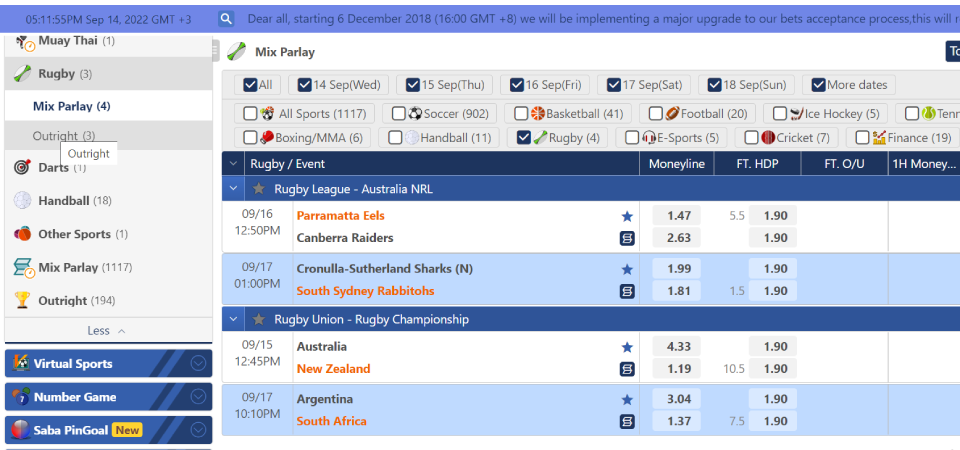 Crickex Live betting