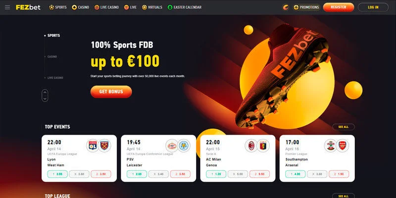 bookmaker 1bet - promo page