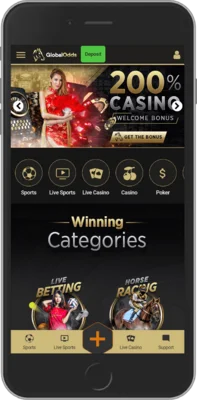 Global Odds main page