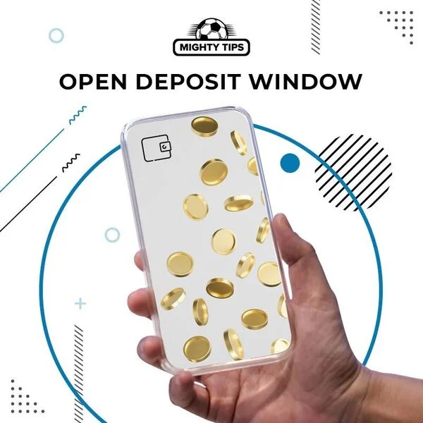 open deposit menu