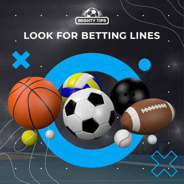 look for betting lines