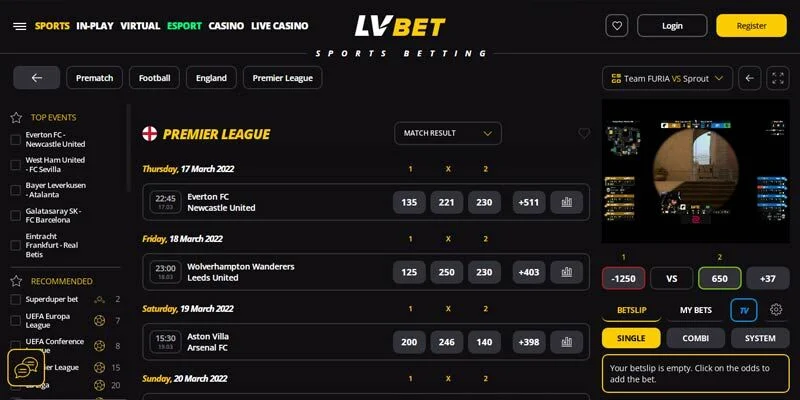 lvbet home page