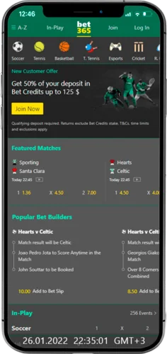 Best betting apps in Salvador - Bet365