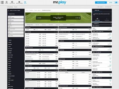 Mr.Play sport page