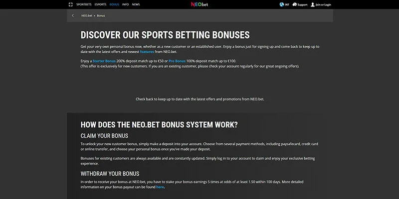 New Netherlands betting site — Neo.bet