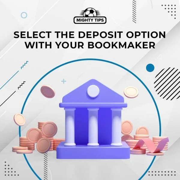  Select the deposit option 