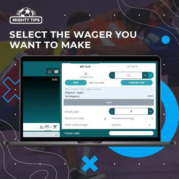 wager screen