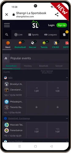 shangri la new betting app