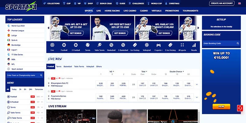 Sportaza is the fourth webpage in Australia.