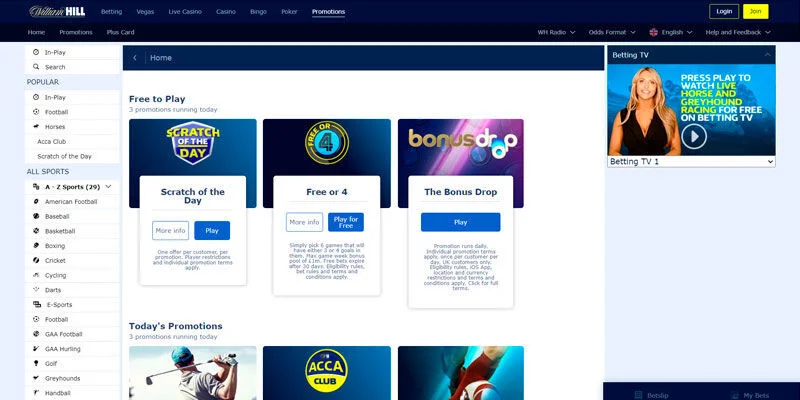Biggest Champions League betting site — William Hill